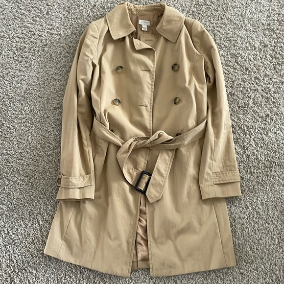 J. Crew Factory Trench Coat - Picture 1 of 4